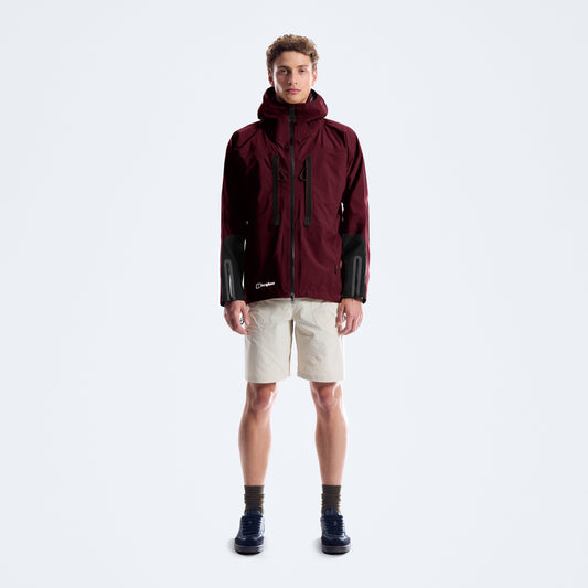 Herren Big Wall Gore-Tex Jacke - Rot