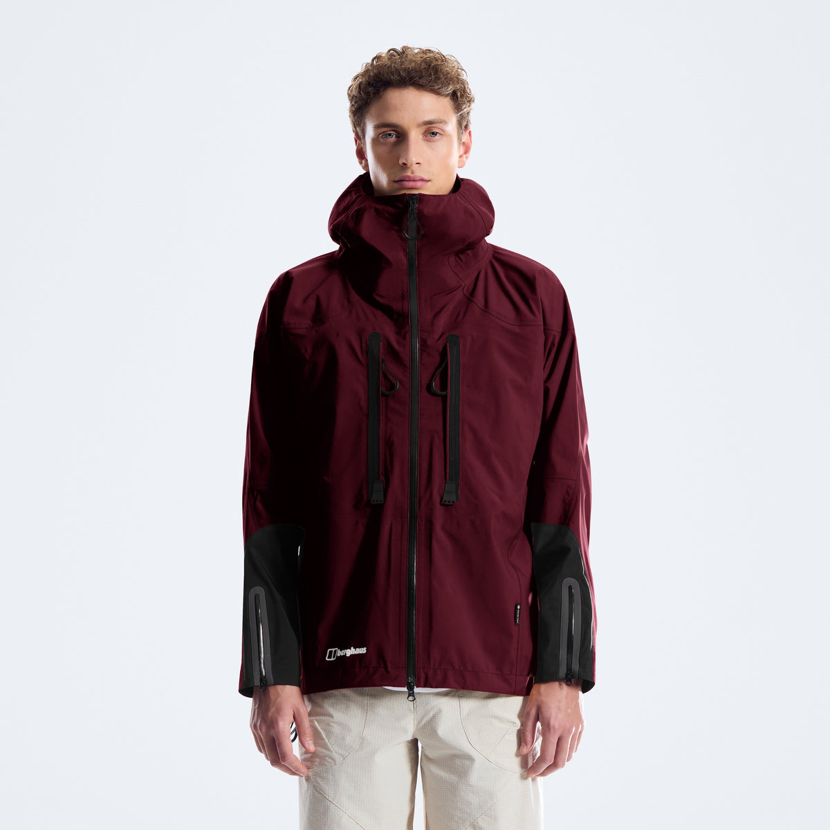 Herren Big Wall Gore-Tex Jacke - Rot