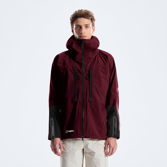 Herren Big Wall Gore-Tex Jacke - Rot