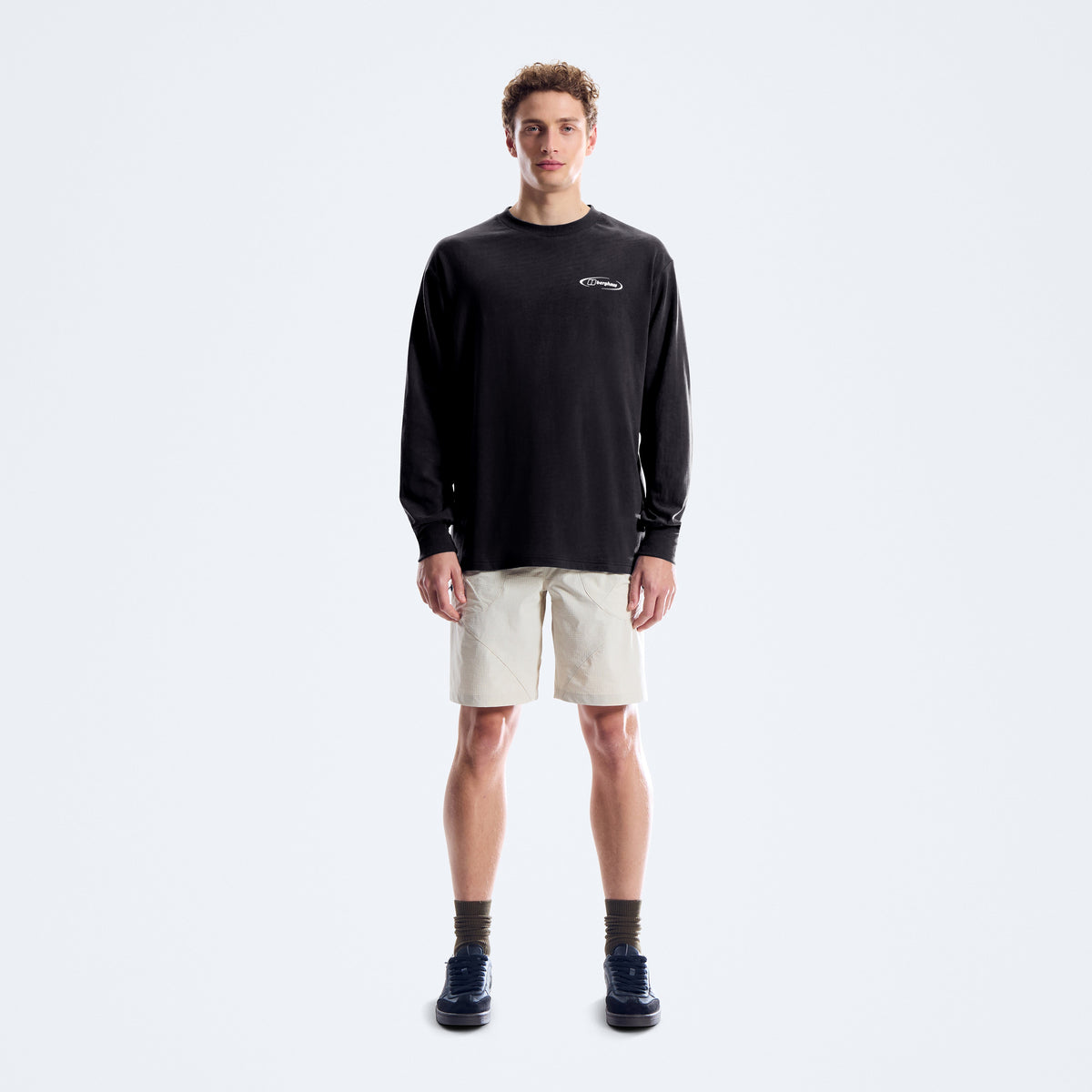 Herren Big Wall T-Shirt - Schwarz