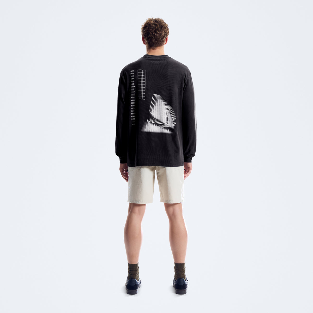 Herren Big Wall T-Shirt - Schwarz