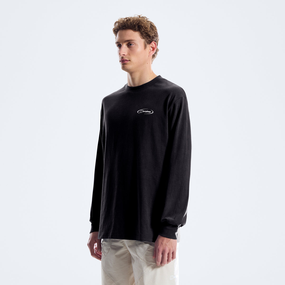 Herren Big Wall T-Shirt - Schwarz