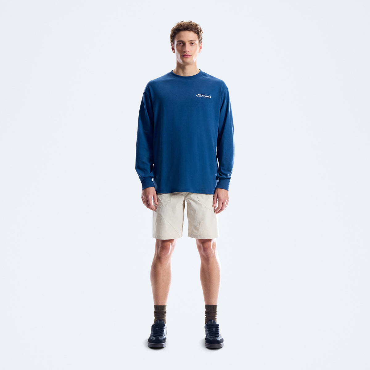 Herren Big Wall T-Shirt - Marineblau