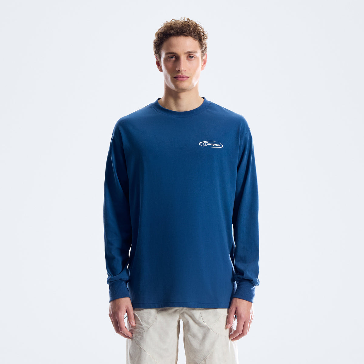 Herren Big Wall T-Shirt - Marineblau