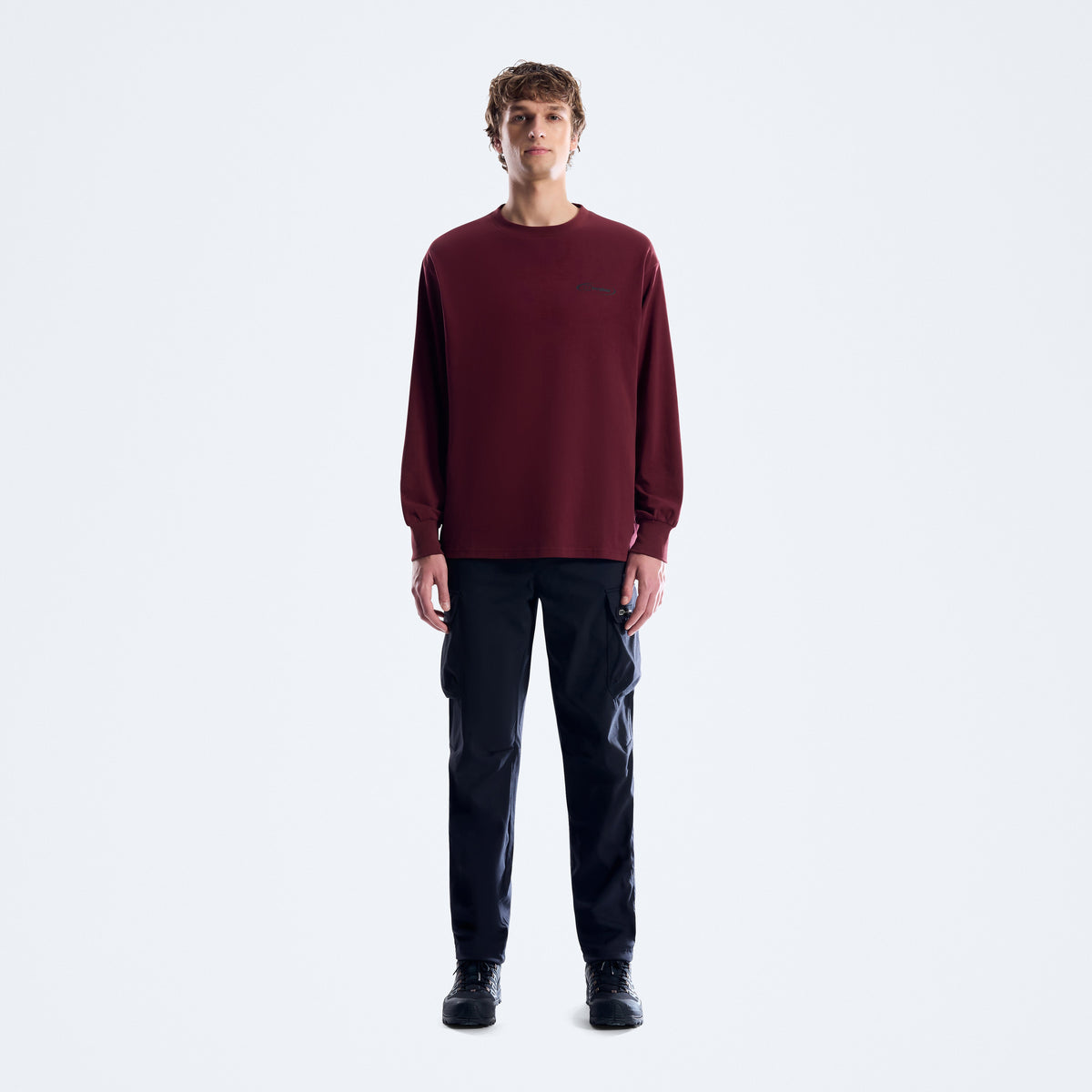 Men's Big Wall Tee - Purple