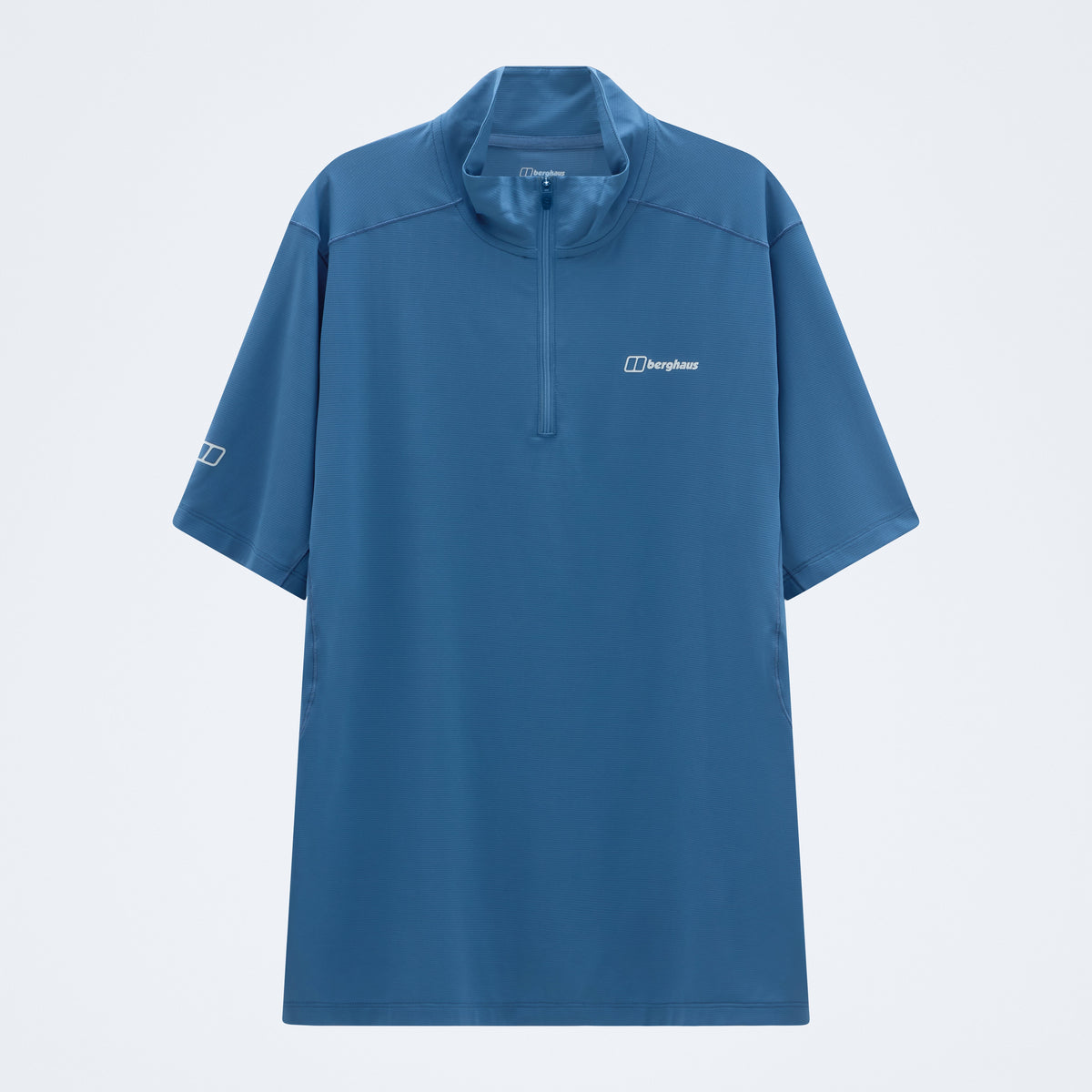 Herren Bowburn Half-Zip Tech-Shirt - Blau