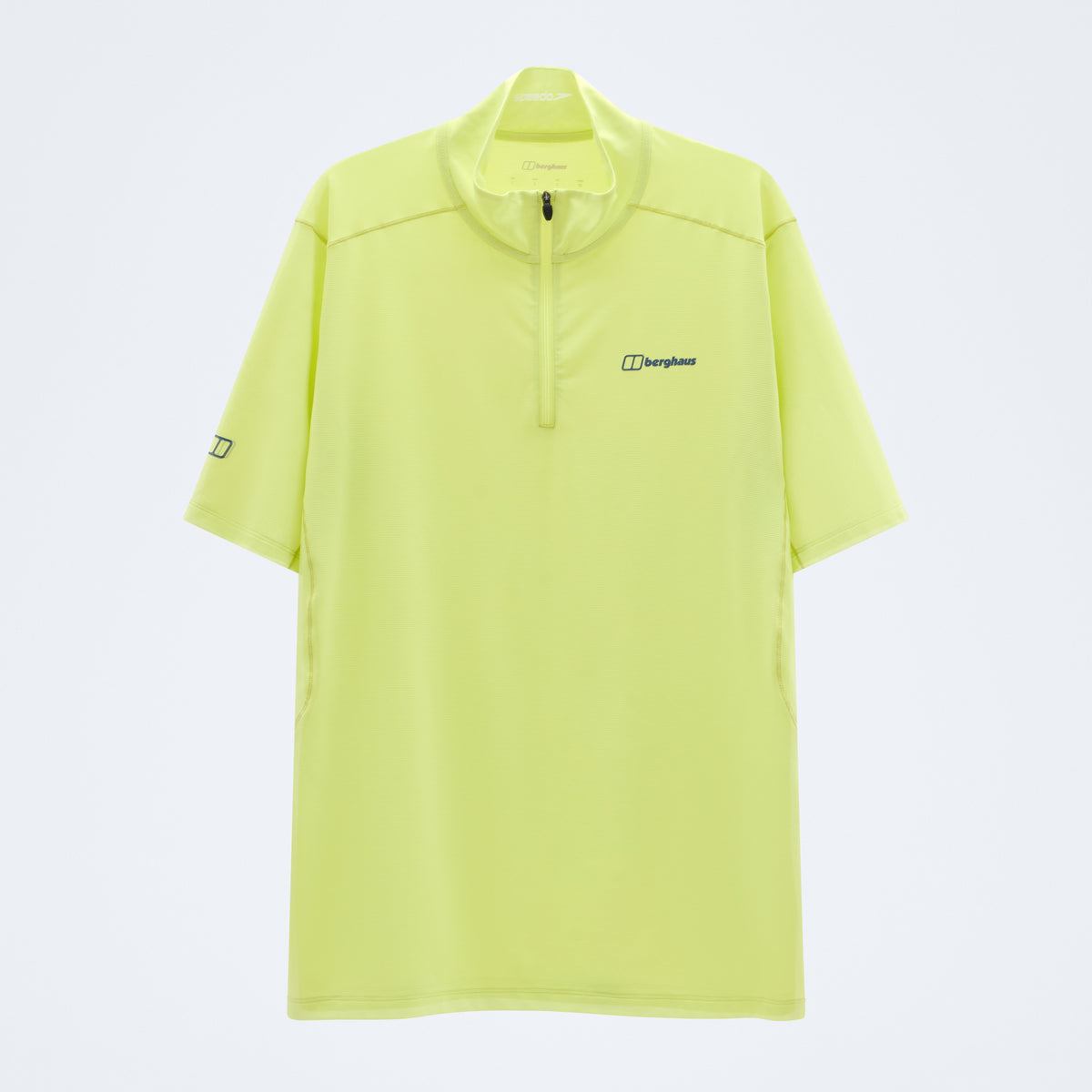 Herren Bowburn Half-Zip Tech-Shirt - Hellgelb