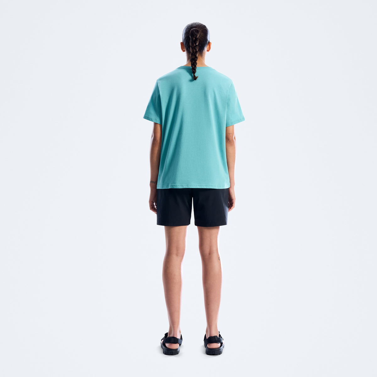 Damen-T-Shirt Mountainscape Essential - Blau
