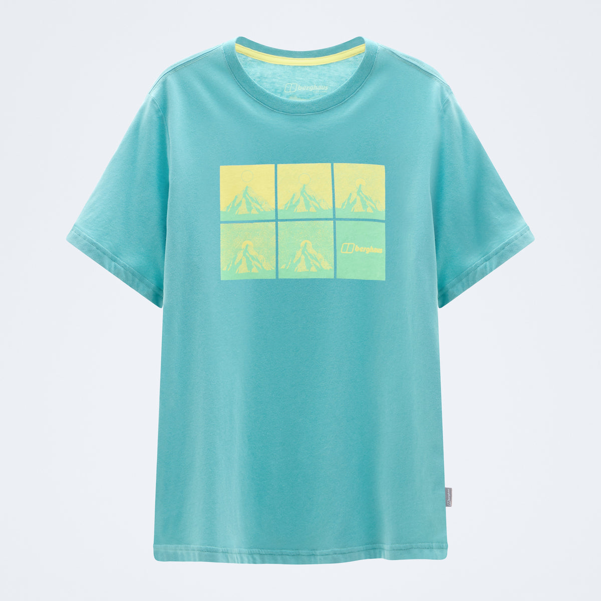 Damen-T-Shirt Mountainscape Essential - Blau