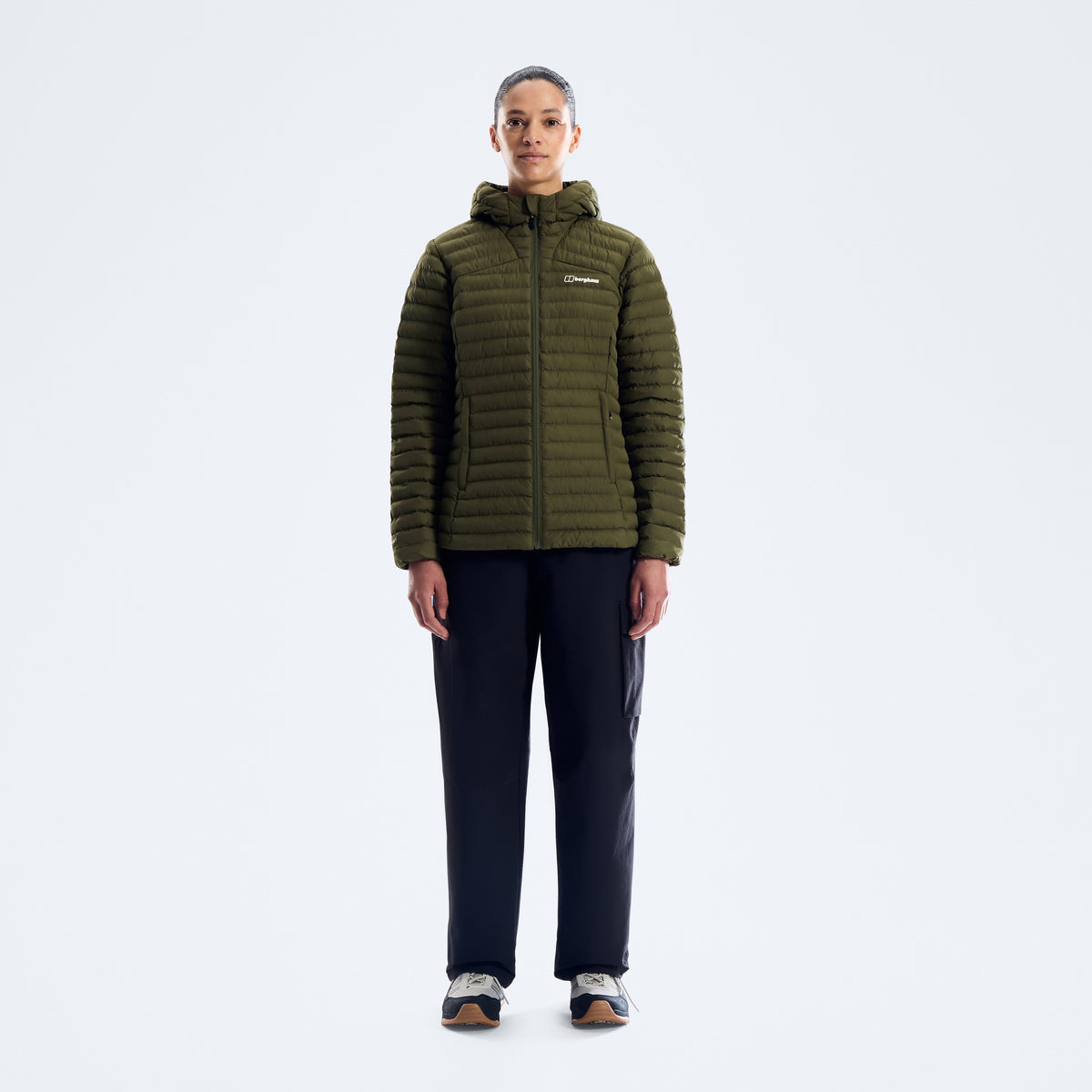 Nula Micro Jacke für Damen – Cheviot Green