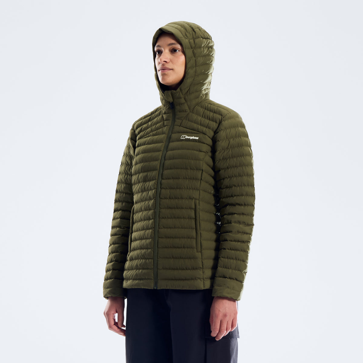 Nula Micro Jacke für Damen – Cheviot Green