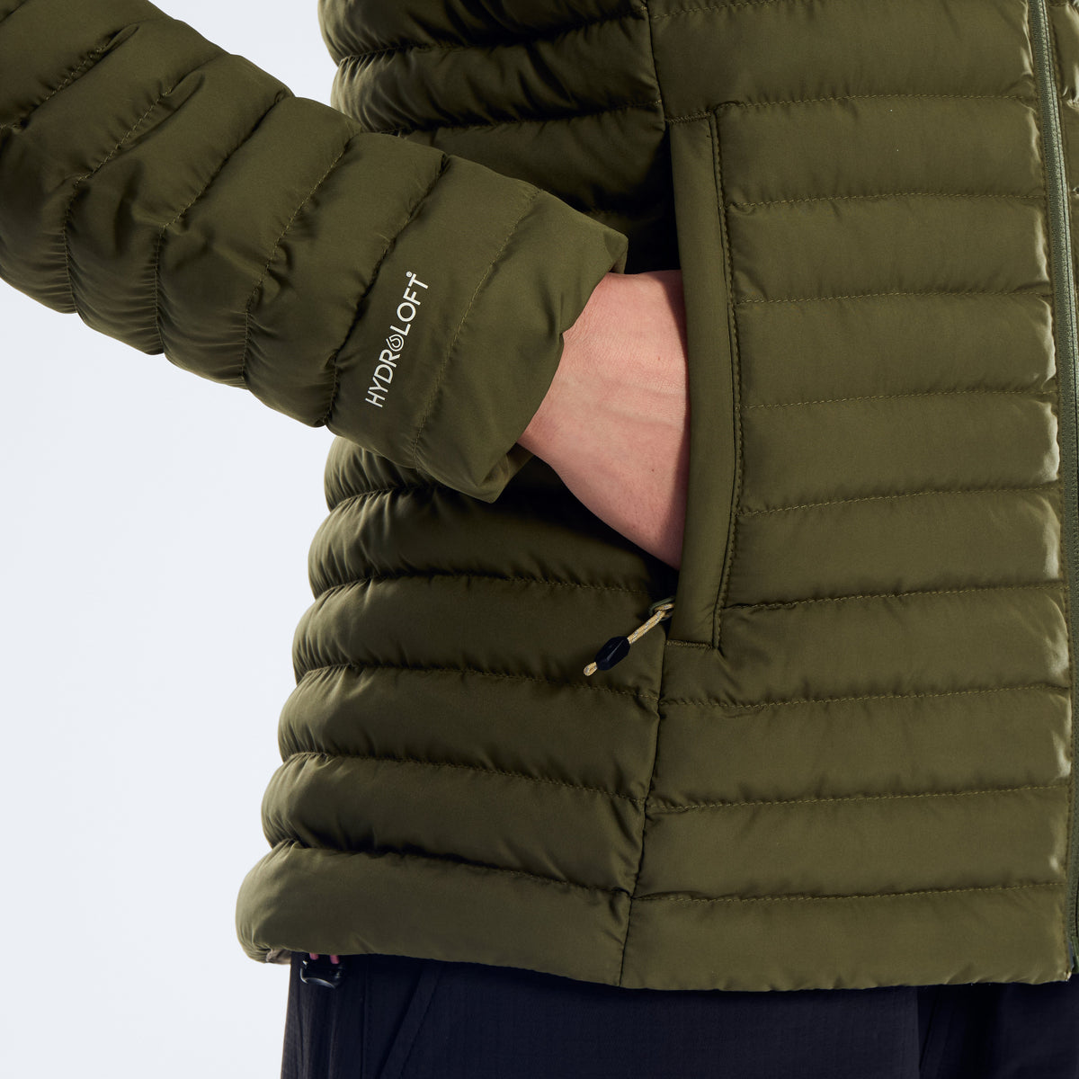 Nula Micro Jacke für Damen – Cheviot Green