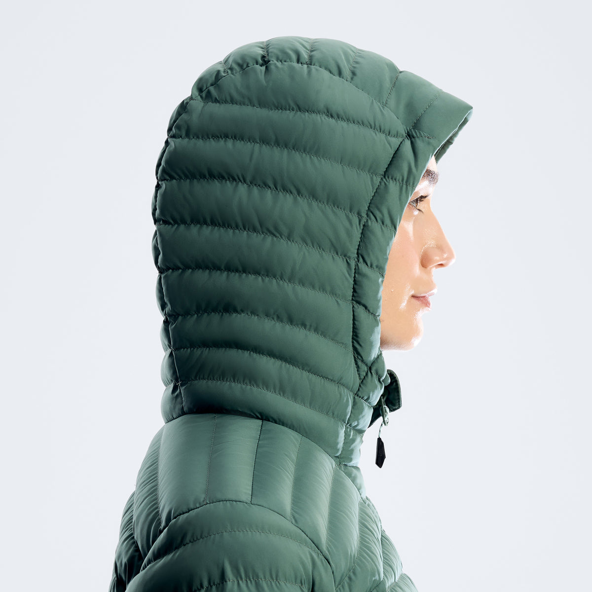 Nula Micro Isolationsjacke für Damen (lang) – Hellgrün