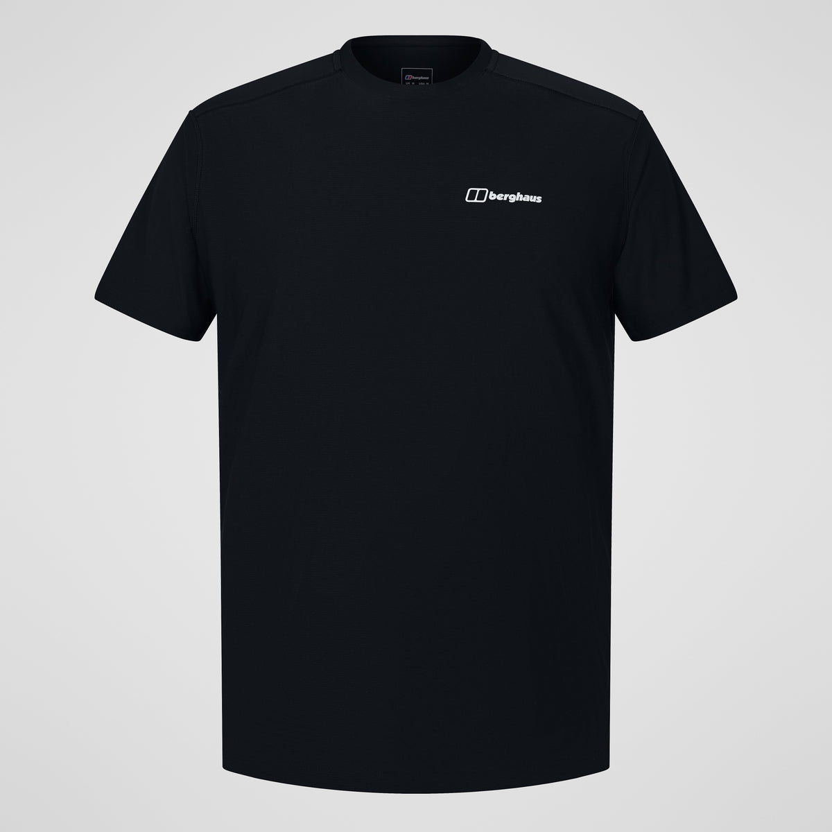 Herren 24/7 Tech-Shirt mit Rundhalsausschnitt und Super-Stretch – Schwarz