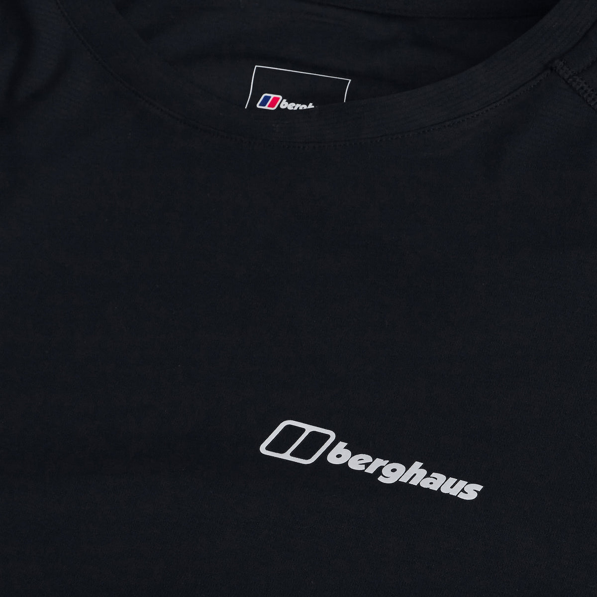 Herren 24/7 Tech-Shirt mit Rundhalsausschnitt und Super-Stretch – Schwarz