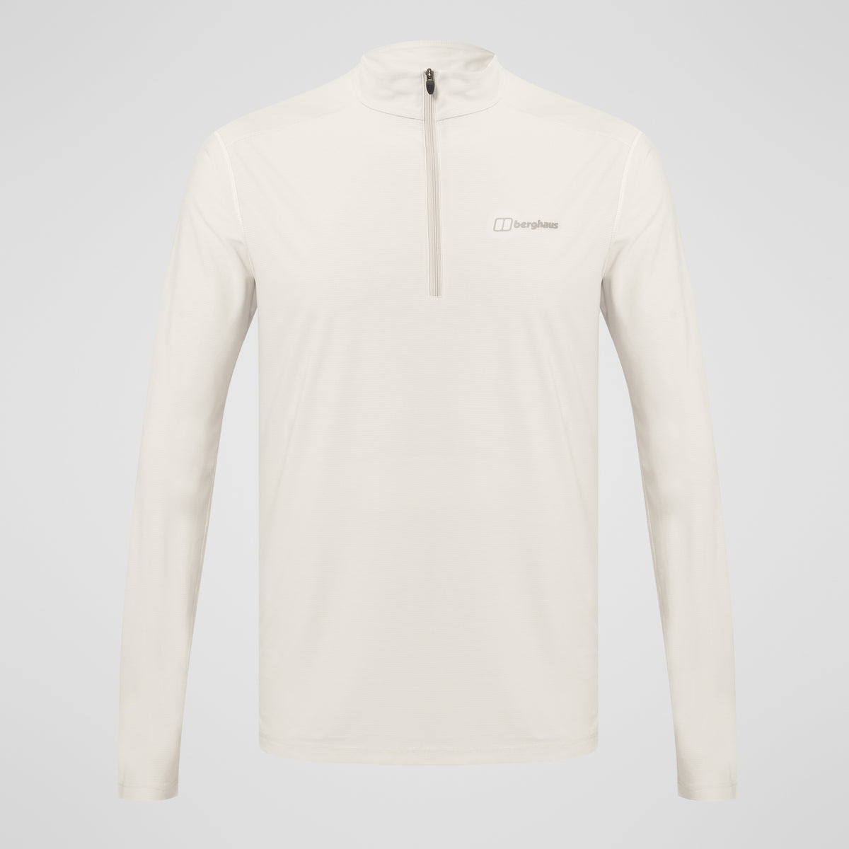 Men's 24/7 Half Zip Long Sleeve Tech Tee - Grey