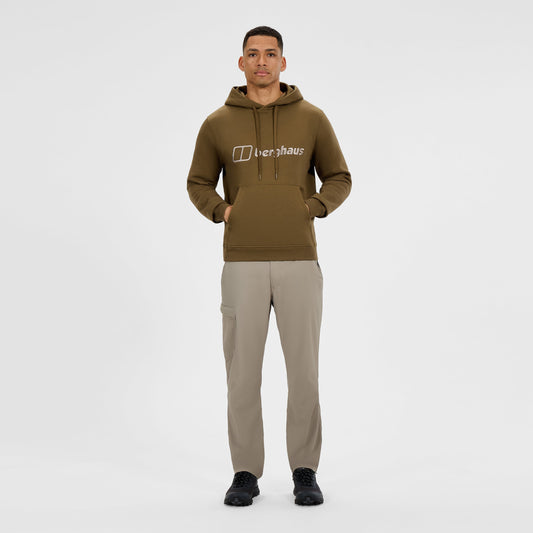 Herren-Logo-Hoodie – Braun