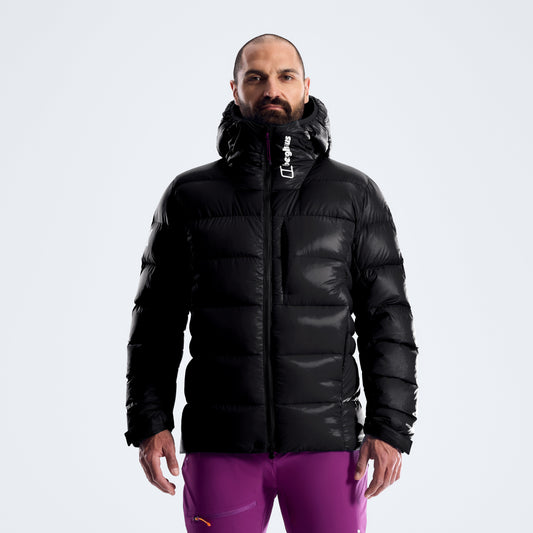 Herren MTN Arete Ultra Daunenkapuzenjacke - Jet Black