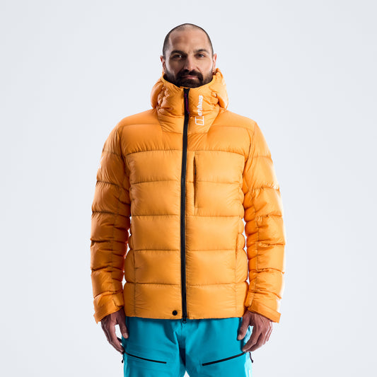 Herren MTN Arete Ultra Daunenkapuzenjacke - Geo Flare