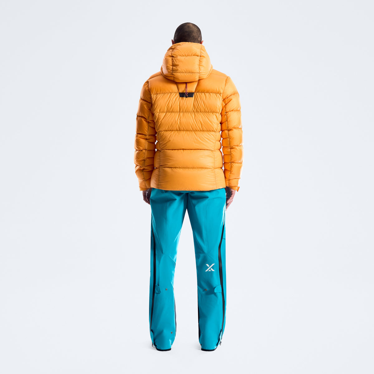 Herren MTN Arete Ultra Daunenkapuzenjacke - Geo Flare