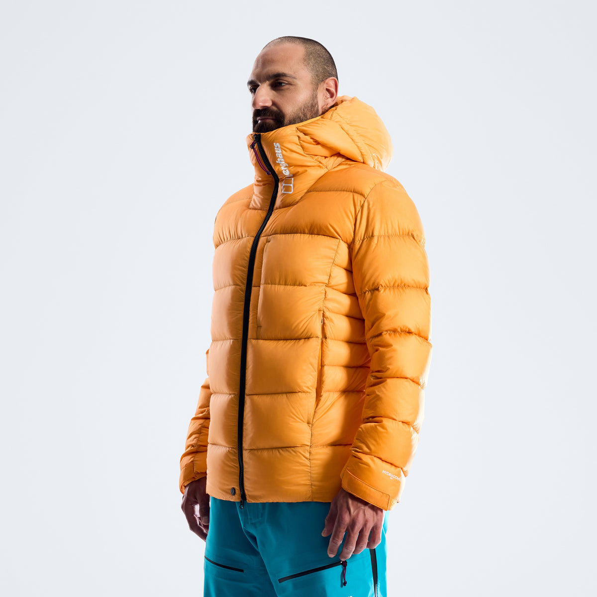 Herren MTN Arete Ultra Daunenkapuzenjacke - Geo Flare