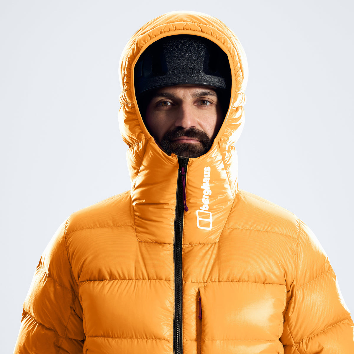 Herren MTN Arete Ultra Daunenkapuzenjacke - Geo Flare