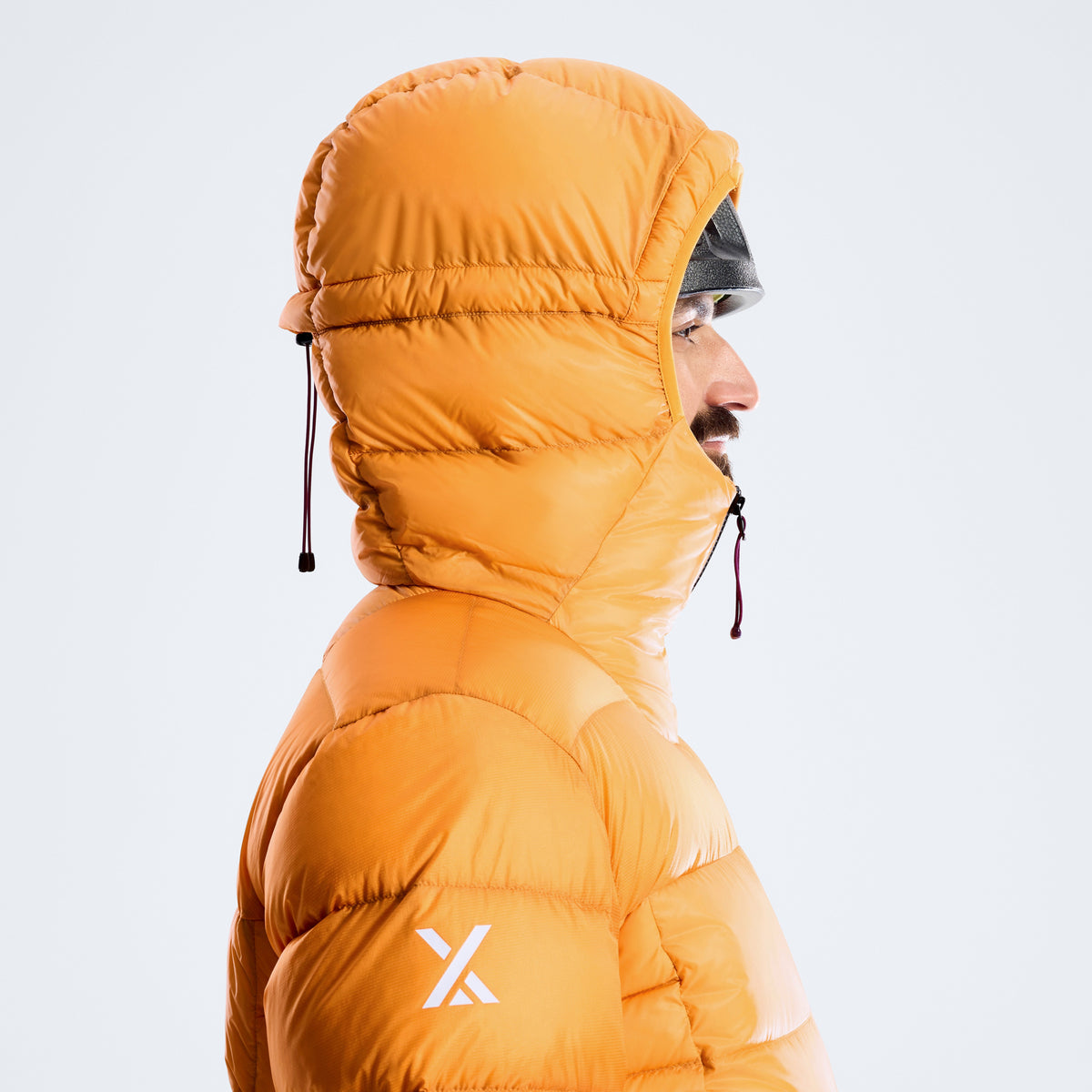 Herren MTN Arete Ultra Daunenkapuzenjacke - Geo Flare
