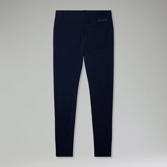 Damen-Skinny-Stretchhose für den Alltag – Blau