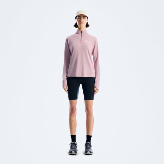 Ivyhill Half-Zip-Oberteil für Damen – Violett
