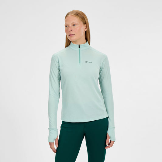 Ivyhill Half-Zip-Oberteil für Damen – Grün