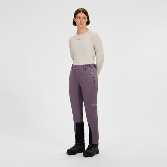 Damen Ridge-Roamer Softshell-Hose - Lila