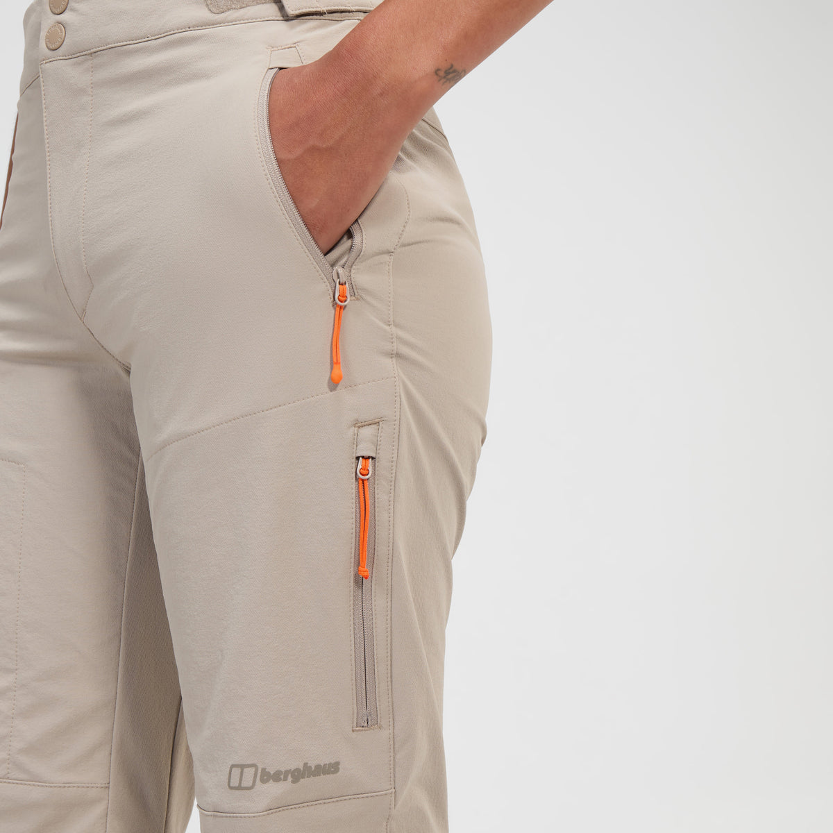 Damen Trail-Explorer Hose – Grau