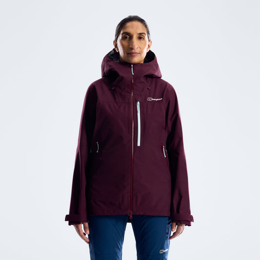 Women's Ridge-Seeker Waterproof Jacket - Dark Purple