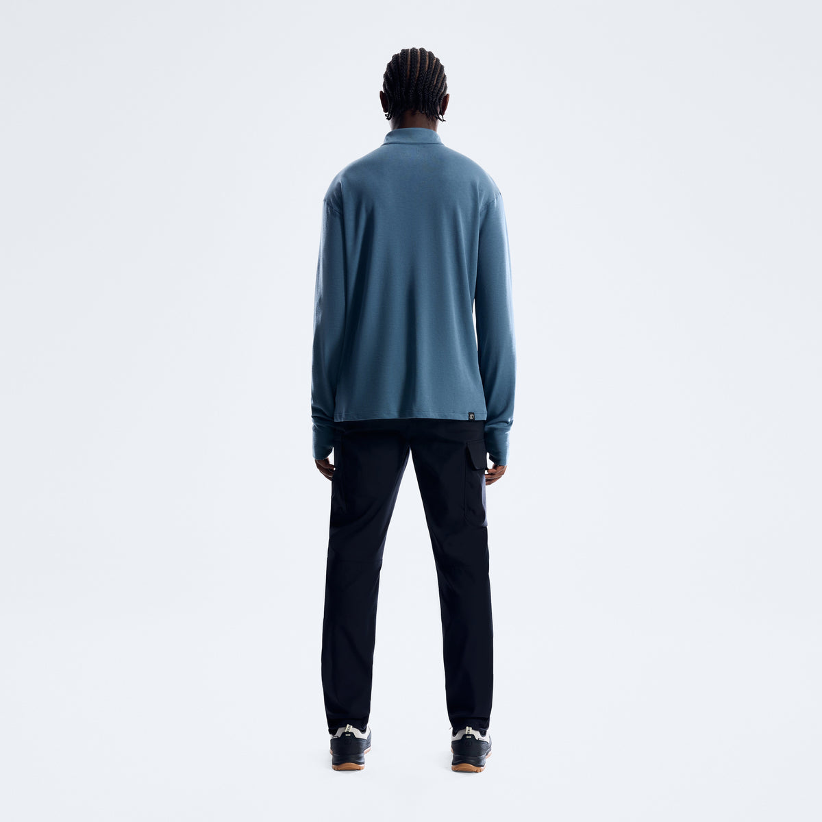 Ivyhill Half-Zip-Oberteil für Herren - Dunkelblau