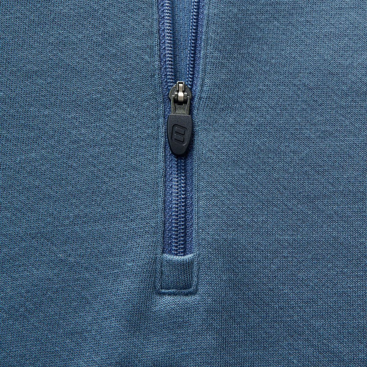 Ivyhill Half-Zip-Oberteil für Herren - Dunkelblau