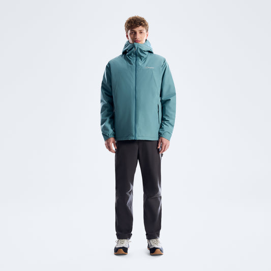 Deluge Pro 3.0 Isolierte wasserdichte Herrenjacke - Hellblau