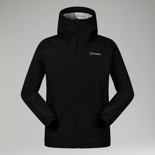 Herren Deluge Pro 3.0 Isolierte wasserdichte Jacke – Schwarz