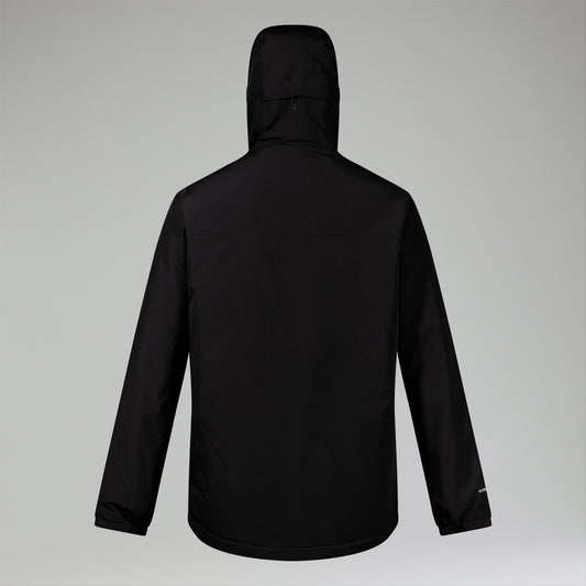 Herren Deluge Pro 3.0 Isolierte wasserdichte Jacke – Schwarz