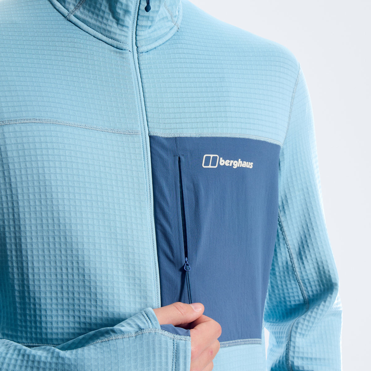 Ridge-Hiker Kapuzenjacke für Herren - Blau