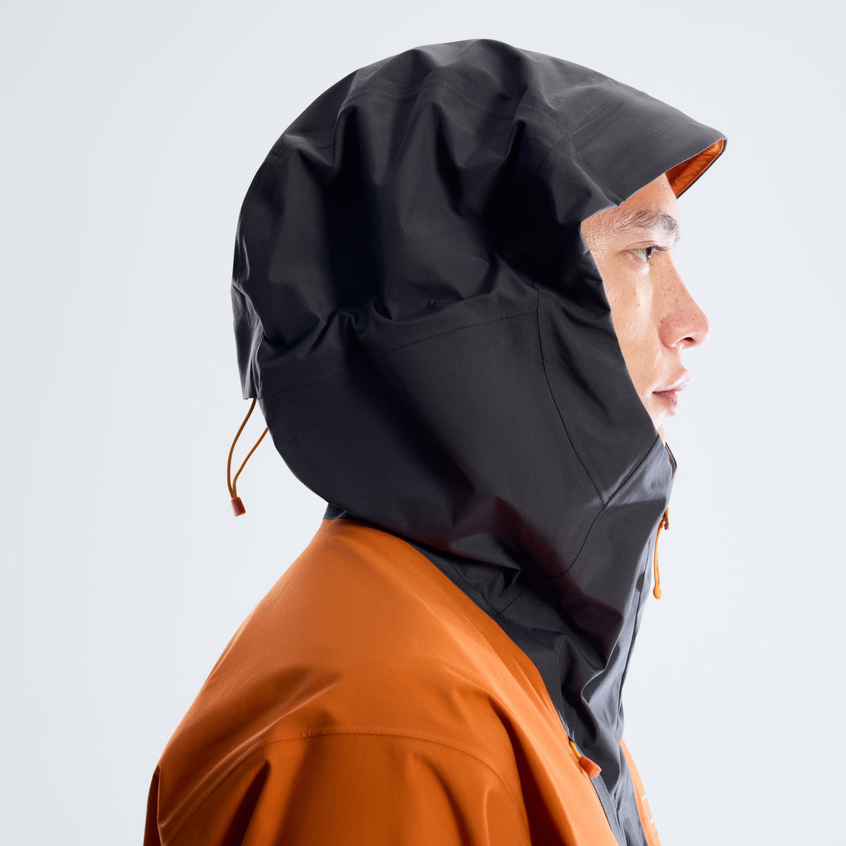 Herren Ridge-Seeker Wasserdichte Jacke - Orange/Schwarz