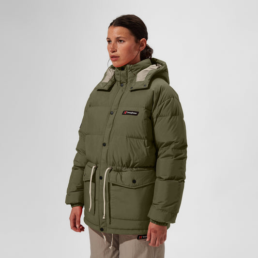 Unisex Lumley Daunenjacke - Grün/Grau
