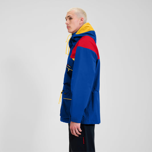 Unisex Trango Gore-Tex Wasserdichte Jacke - Blau/Rot