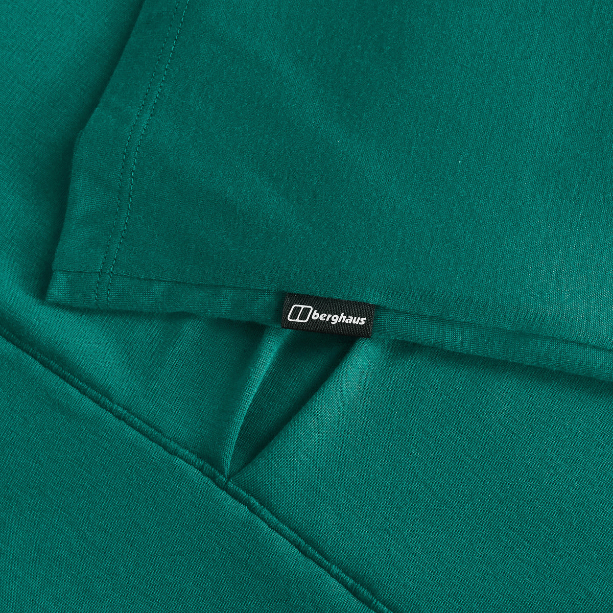 Damen-T-Shirt mit kurzem Arm und Sonnenhut-Motiv – Grün
