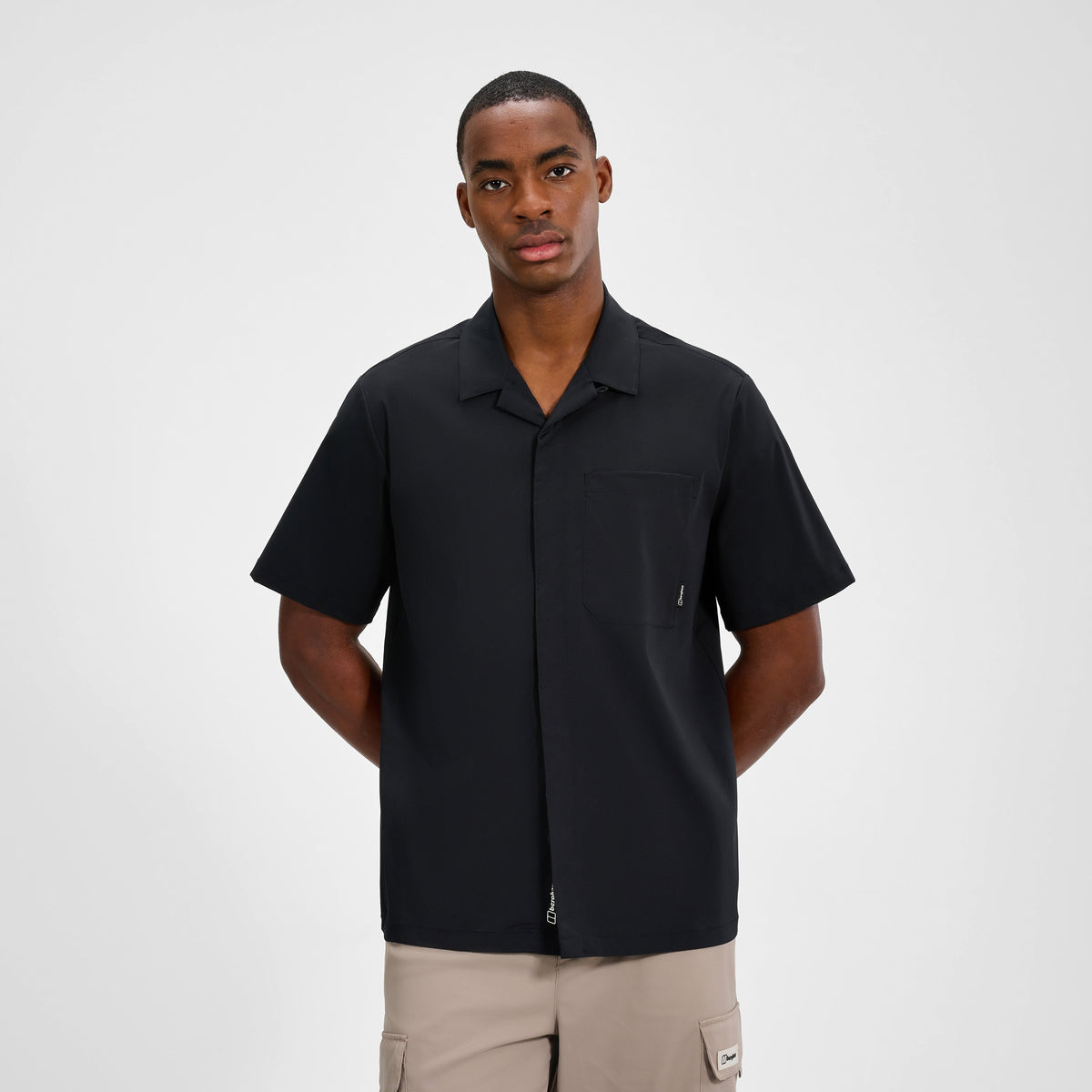 Men's Explorer Short Sleeve Overshirt - Black