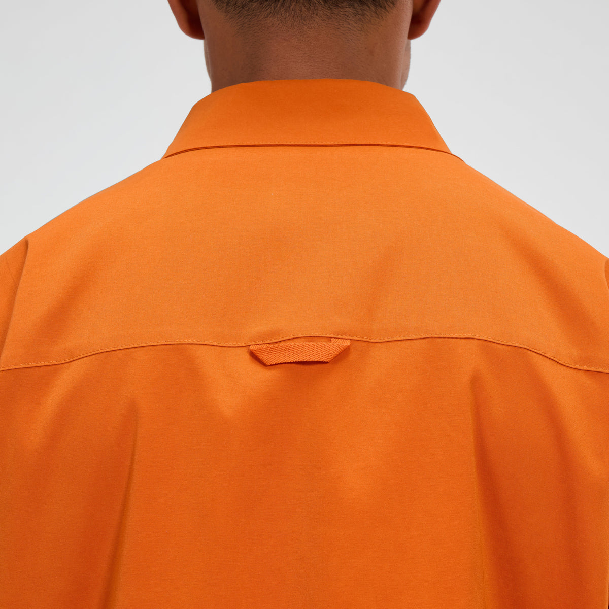 Herren Explorer Kurzarm-Überhemd - Orange