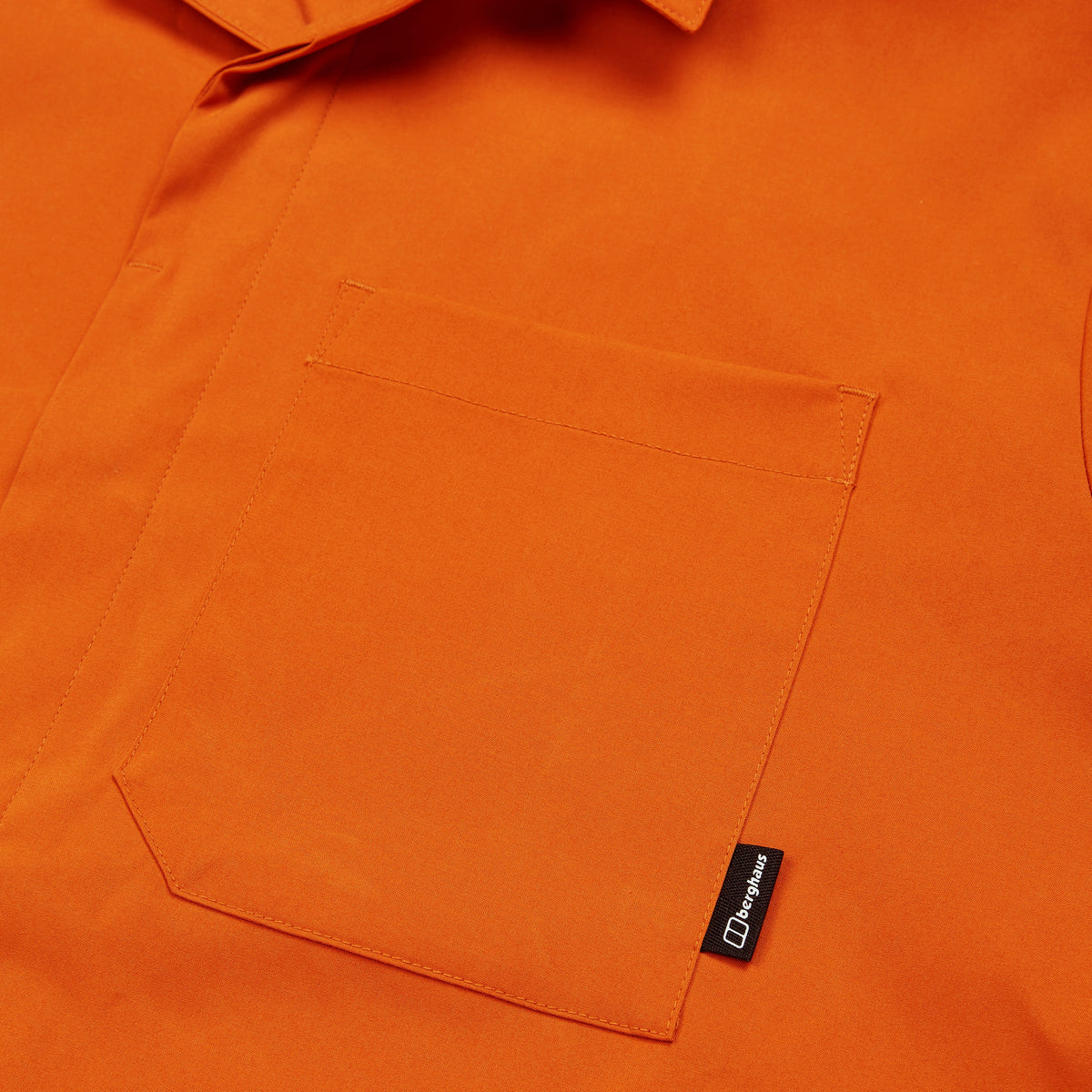 Herren Explorer Kurzarm-Überhemd - Orange
