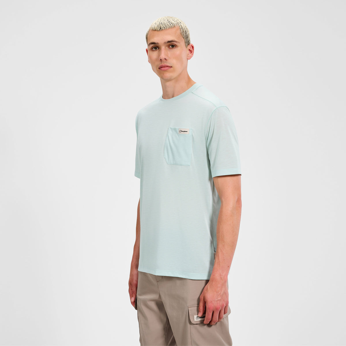 Men's Relaxed Short Sleeves Tech Tee - Green