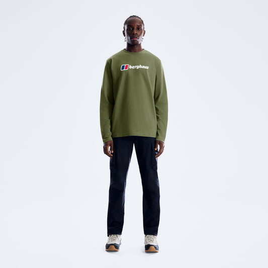 Men's Big Logo Long Sleeve Tee - Zephyr