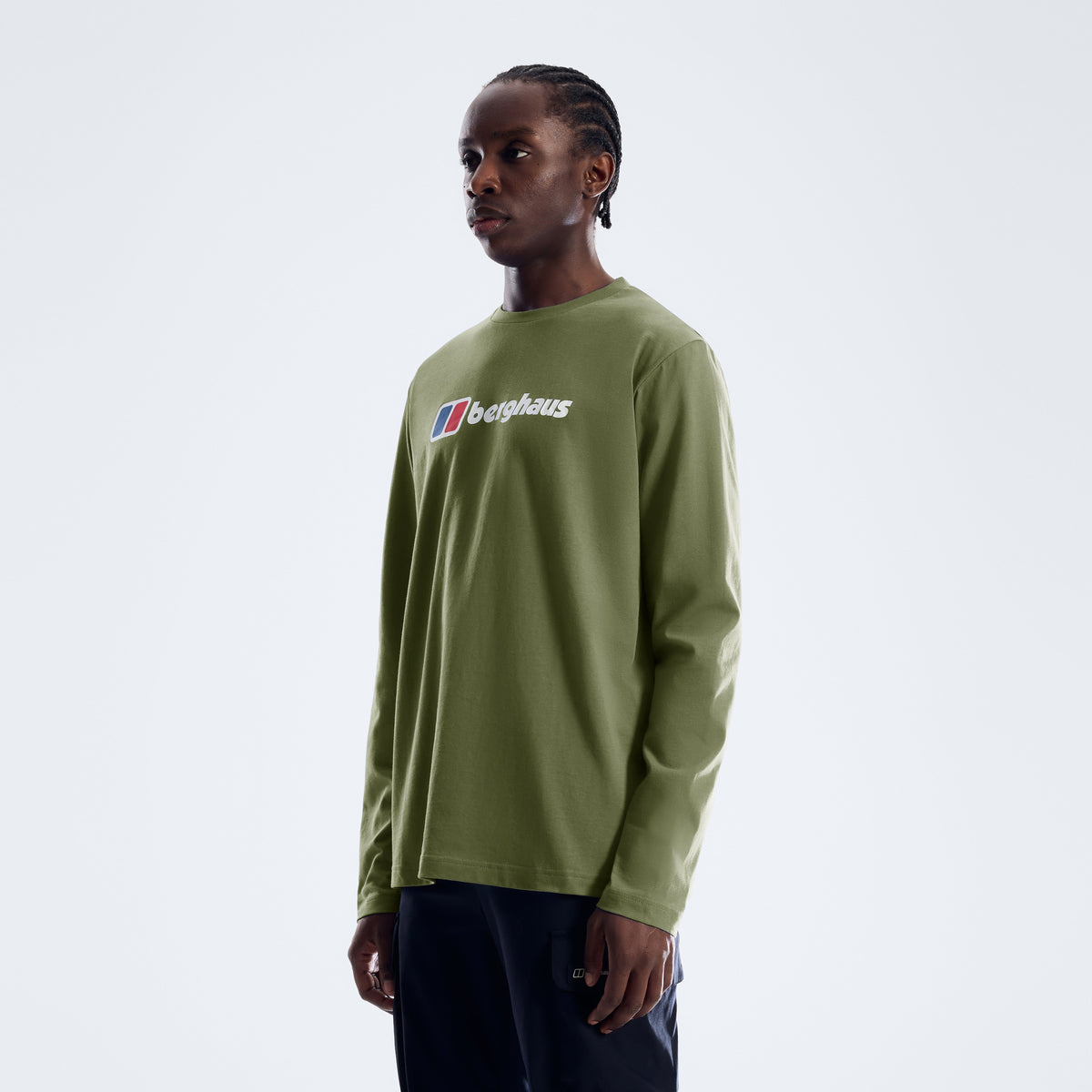 Men's Big Logo Long Sleeve Tee - Zephyr