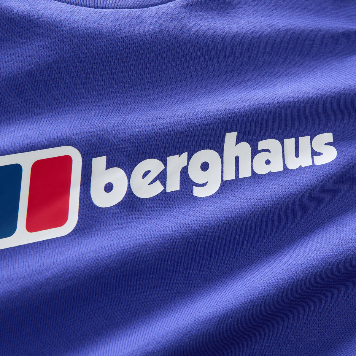 Men's Big Logo Long Sleeve Tee - Bottle Blue